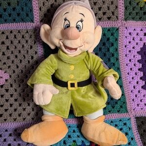 Disney Store 13.5" Snow White's Dopey Plush
